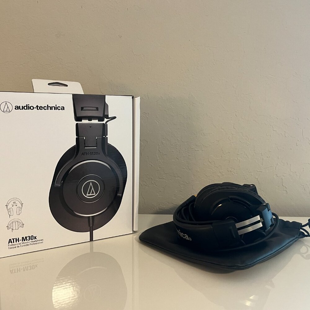 Audio-Technica ATH-M30X Over the Ear Headphone - Black